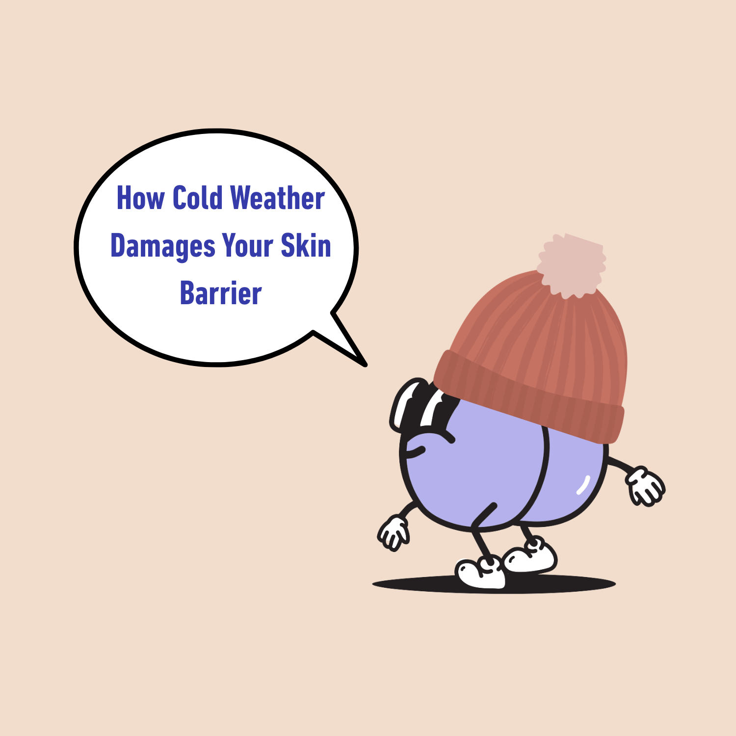 How Cold Weather Damages Your Skin Barrier