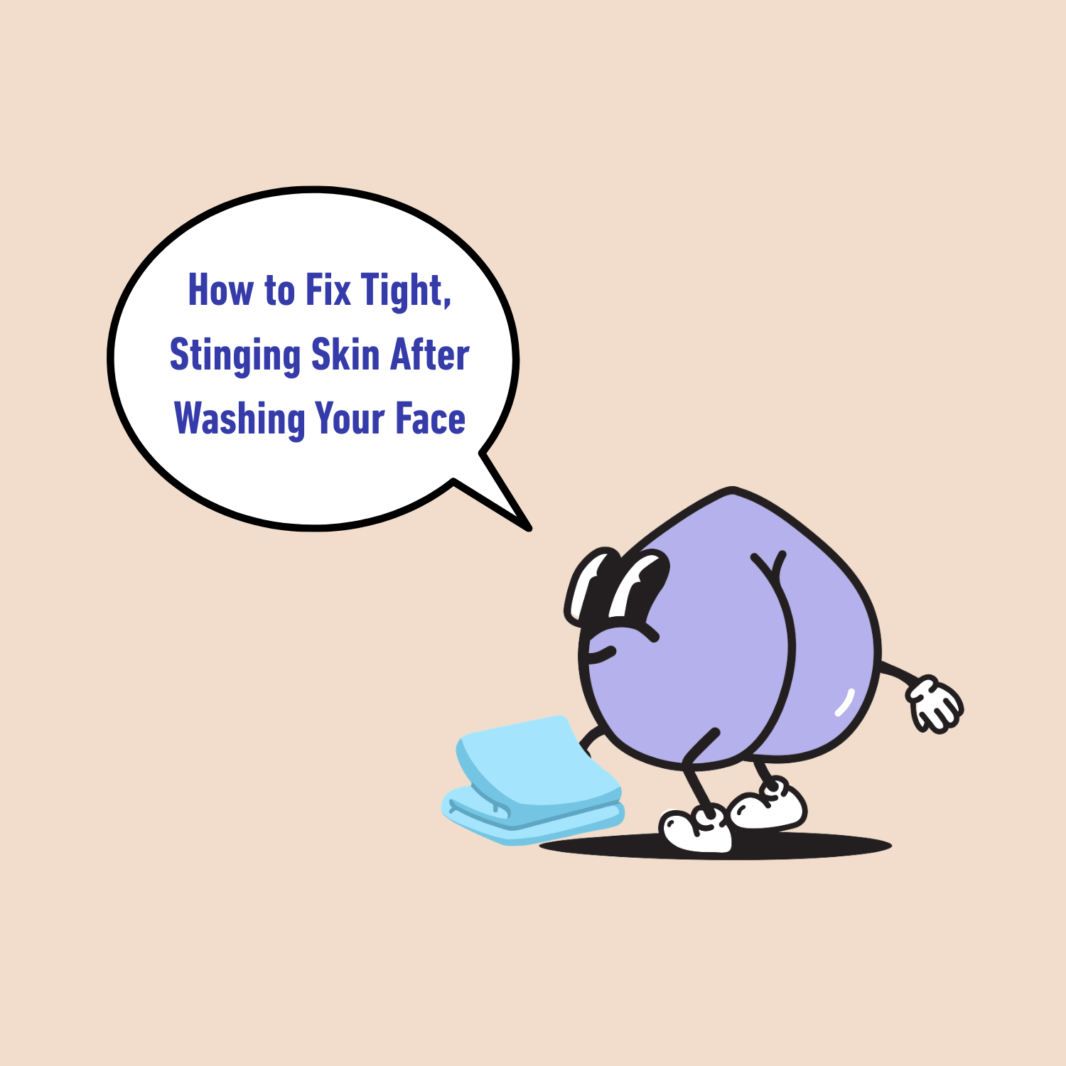 How to Fix Tight, Stinging Skin After Washing Your Face